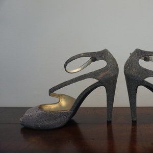Silver Sparkle Pumps